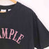イグザンプル EXAMPLE 両面 ロゴプリント クルーネック Tシャツ メンズ import:M