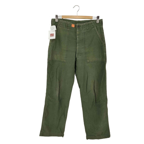 ユーエスアーミー U.S. ARMY 60s TROUSERS ボタンフライ ファティーグパンツ メンズ 32x33