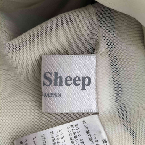 MICRO SHEEP 総柄 レザーシャツ メンズ