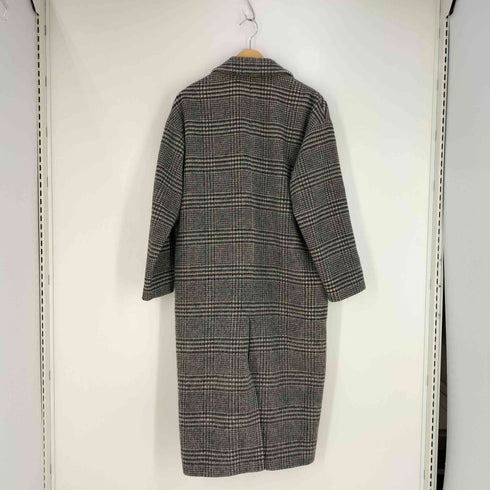 エーピーストゥディオ AP STUDIO shaggy glencheck coat シャギーグレンチェックコート レディース FREE