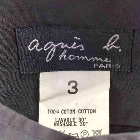 アニエスベーオム Agnes b.homme バンドカラーシャツ メンズ 3