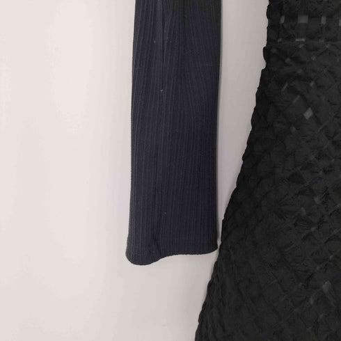 ダズリン dazzlin 24AW バックリボンティアードコンビワンピース レディース JPN:M