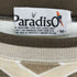 PARADISO 古代 壁画 民族柄 スリーブ 切替 クルーネック スウェット メンズ JPN:M
