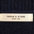 フリークスストア FREAKS STORE サガラワッペン ロゴニット/ ビッグシルエットプルオーバーニット レディース FREE