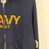 SOF FE ボディ NAVY WIFE クラック プリント ジップアップ パーカー メンズ import:L