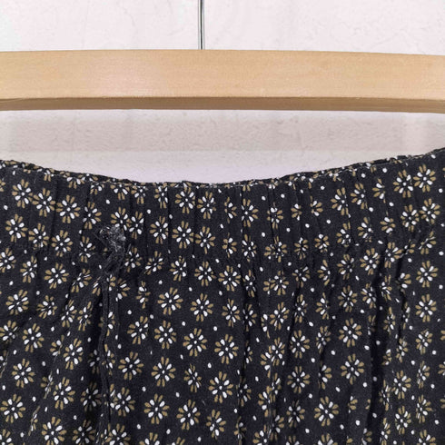 クリストファーアンドバンクス christopher&banks MADE IN USA レーヨン100 小花柄イージーパンツ レディース M