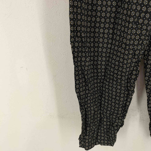 クリストファーアンドバンクス christopher&banks MADE IN USA レーヨン100 小花柄イージーパンツ レディース M