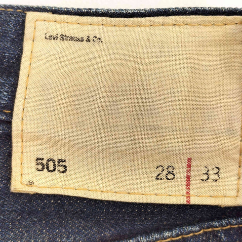 リーバイス LEVI STRAUSS&CO 505 デニムパンツ メンズ 28/33