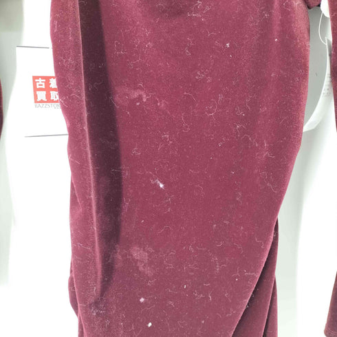 ダズリン dazzlin 24AW 2ピース リボンギャザーベロアワンピース レディース JPN:M