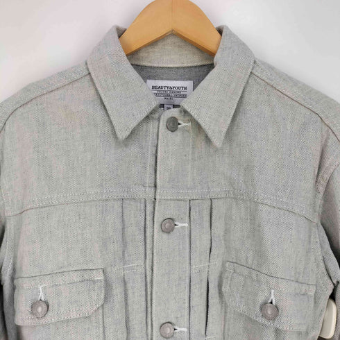 ビューティーアンドユースユナイテッドアローズ BEAUTY & YOUTH UNITED ARROWS TRADITIONAL UNIFORM エコデニムジャケット レディース 38