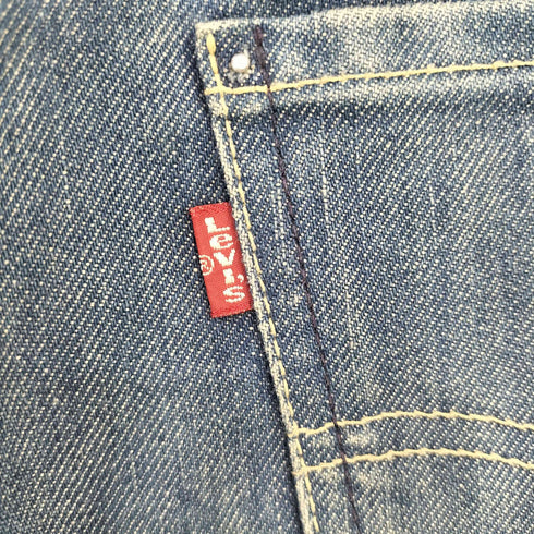 リーバイス Levis Engineered Jeans 立体裁断デニムパンツ ボタン裏493 メンズ 28S