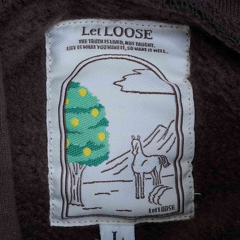 レットルーズ Let LOOSE パーカー メンズ import:L