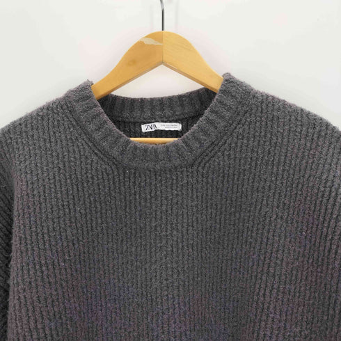 ザラ ZARA クルーネックニット メンズ JPN:L