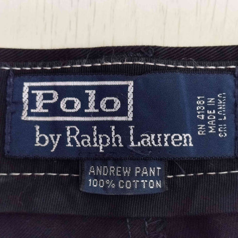 ポロラルフローレン POLO RALPH LAUREN 後染め オーバーダイ ANDREW PANT 2タック ワイドテーパード チノ メンズ 33/32