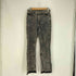 エックスガール X-girl CHEMICAL WASH SIDE SLIT FLARED DENIM PANTS ケミカルウォッシュ サイドスリット フレア デニムパンツ レディース M