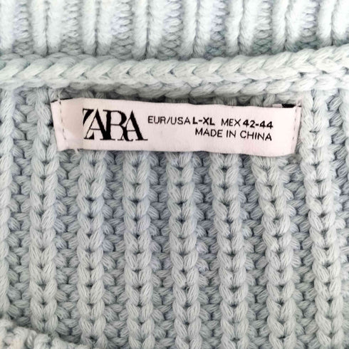 ザラ ZARA TEXTURED SWEATER メンズ 42
