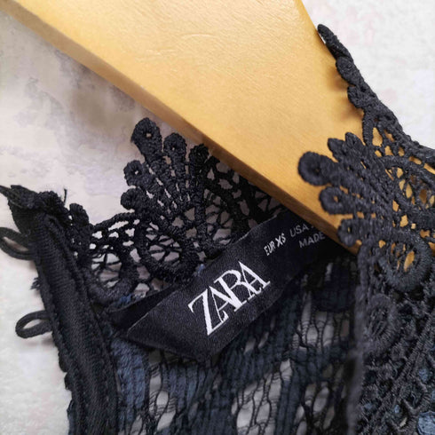 ザラ ZARA オールレース ドレスワンピース レディース JPN:XS