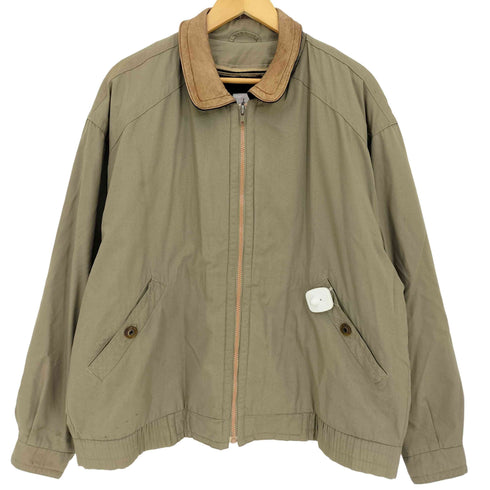 ロンドンフォグ LONDON FOG 襟レザー フランネルライナー付属 ブルゾン メンズ L/REG