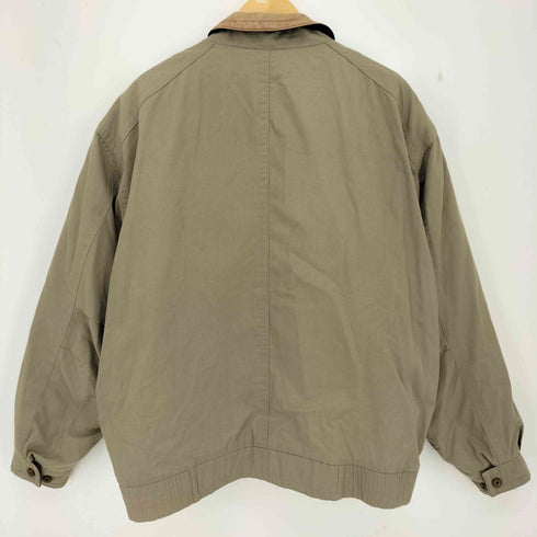 ロンドンフォグ LONDON FOG 襟レザー フランネルライナー付属 ブルゾン メンズ L/REG