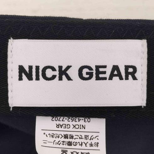 NICK GERA Logo Cap メンズ FREE