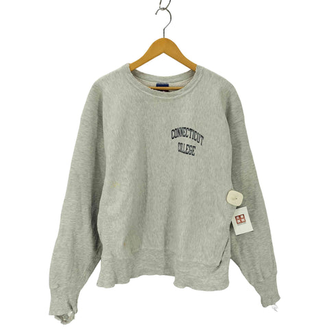 チャンピオン Champion 00s メキシコ製 REVERSE WEAVE リバースウィーブ カレッジプリントスウェット ボロ メンズ JPN:L