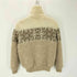 70s-80s KAREN ISULL OF ICELAND ジップアップ ニット レディース JPN:S