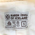 70s-80s KAREN ISULL OF ICELAND ジップアップ ニット レディース JPN:S