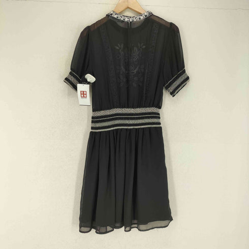 ザラ ZARA レース柄 シアーワンピース レディース JPN:XS