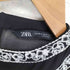 ザラ ZARA レース柄 シアーワンピース レディース JPN:XS