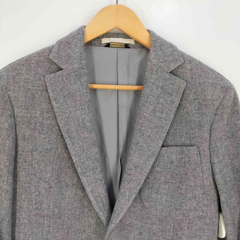 マッシモデュッティ Massimo Dutti SOFT JACKET ポリレーヨン 2B テーラードジャケット メンズ EUR:48