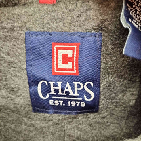 チャップス CHAPS 裏地フリース フルジップ テック ベスト ジャケット メンズ import:L