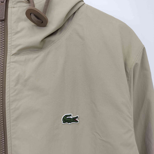 ラコステ LACOSTE リバーシブルフードジャケット メンズ import:M