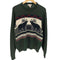 ドッカーズ DOCKERS トナカイ クリスマス 柄 コットン クルーネック ニット メンズ import:L