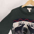 ドッカーズ DOCKERS トナカイ クリスマス 柄 コットン クルーネック ニット メンズ import:L