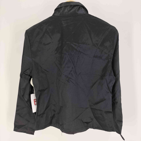 ゲスジーンズ GUESS JEANS ポリエステル スナップボタン オープンカラー L/S シャツ レディース import:XL