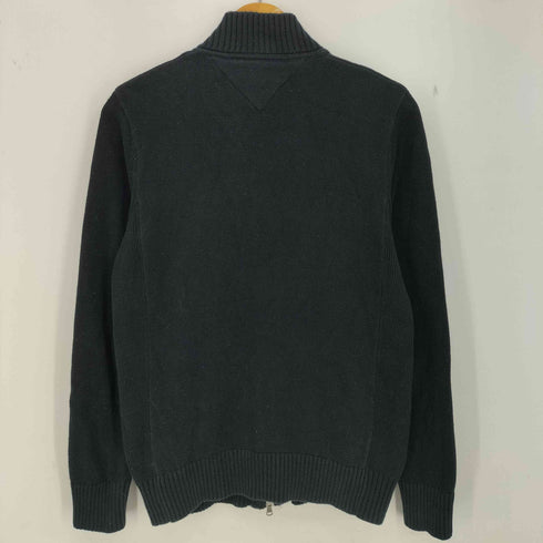 トミーヒルフィガー TOMMY HILFIGER コットンドライバーズニット ジップニット メンズ import:S