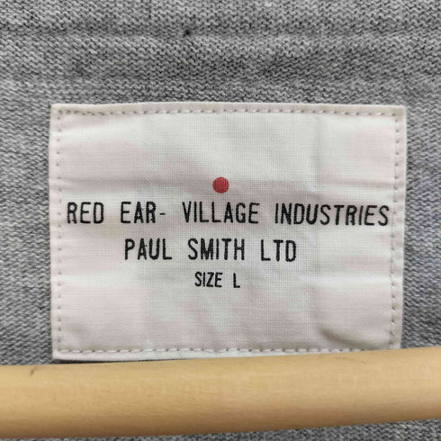 ポールスミス Paul Smith RED EAR 裾 ロゴ刺繍 ボートネック カットソー メンズ import:L