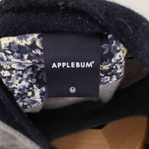 アップルバム APPLEBUM マオカラー ベースボール L/Sシャツ ナンバリング メンズ JPN:M