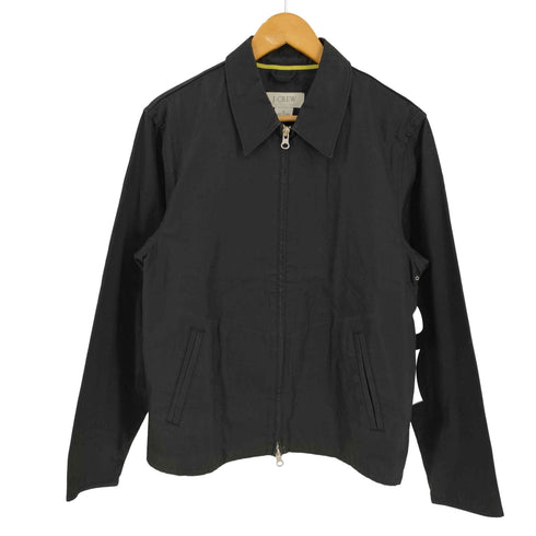 ジェイクルー J.CREW コーティング ダブルジップ スウィングトップ ベンチレーション メンズ import:S