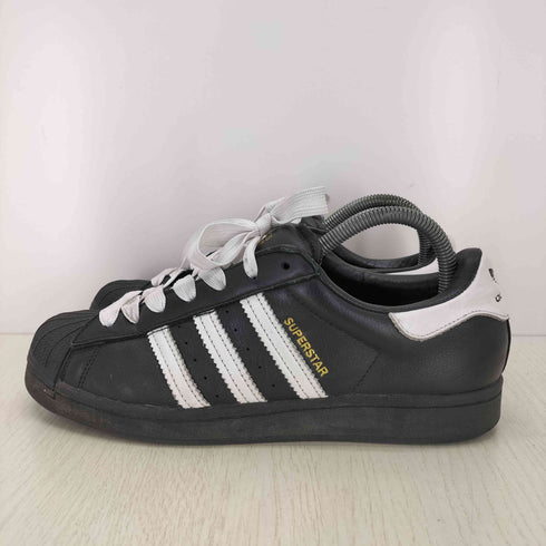 アディダスオリジナルス adidas Originals Superstar Laceless Black White メンズ JPN:26.5