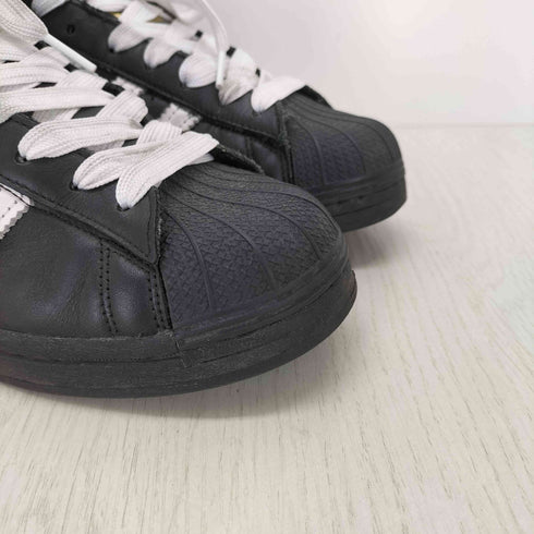 アディダスオリジナルス adidas Originals Superstar Laceless Black White メンズ JPN:26.5