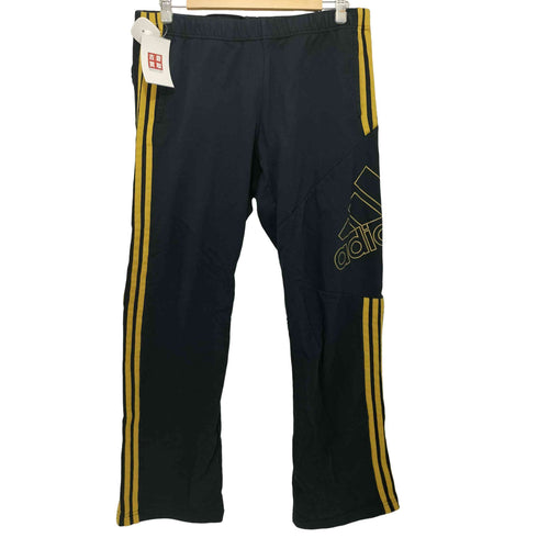 アディダス adidas ロゴプリント 3ライン イージーパンツ メンズ JPN:M