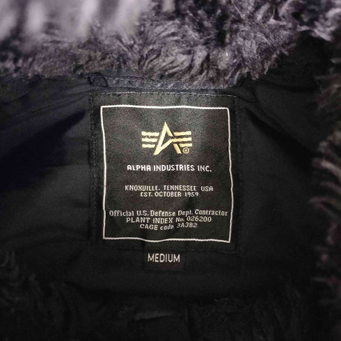 アルファインダストリーズ ALPHA INDUSTRIES Superstar Laceless Black White メンズ JPN:M