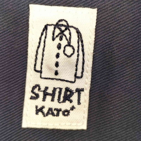 カトー KATO L/S バンドカラーシャツ メンズ JPN:S
