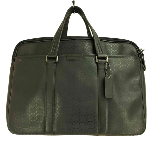コーチ COACH Heritage Signature Embossed Pvc Commuter ヘリテージ シグネチャー コミューター PVC 2WAY シグネチャー ビジネスバッグ メンズ
