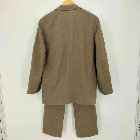 ユニクロユー UNIQLO U ジャージーテーラードジャケット & ウールブレンドジャージーパンツ セットアップ メンズ ジャケット:M / パンツ:73