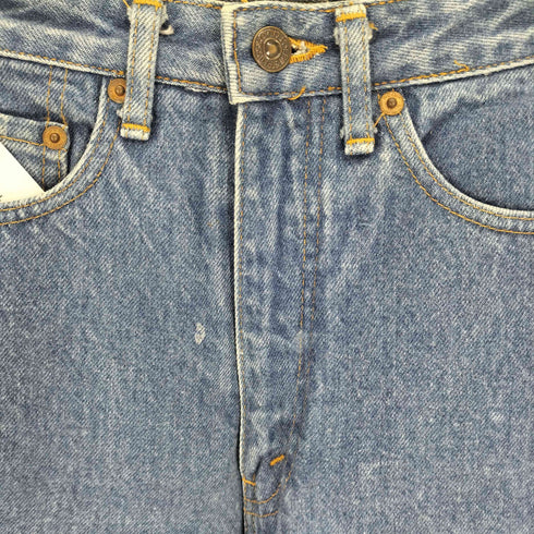 リーバイス Levis 90S 日本製 W515 ボタン裏 J・22 刻印 ジップアップ 5ポケット デニム パンツ 1991年製 レディース W:28 L:31