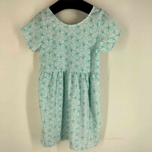 MANUHEALI'I MADE IN HAWAI ハイビスカス 花柄 半袖 ワンピース レディース import:XS
