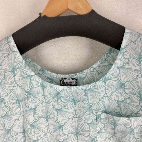 MANUHEALI'I MADE IN HAWAI ハイビスカス 花柄 半袖 ワンピース レディース import:XS