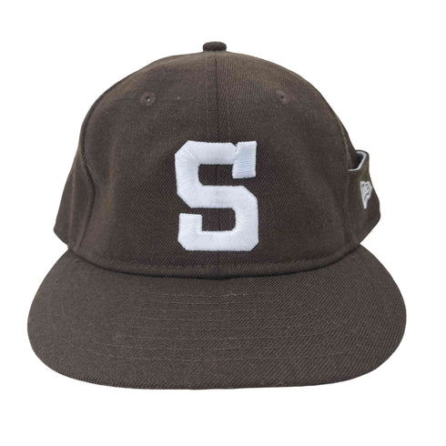 ニューエラ NEW ERA Pocket Collection サンディエゴ・パドレス クーパーズタウン グレーアンダーバイザー メンズ 7 5/8